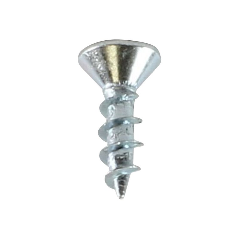 Rok Hardware 100 Pack #6 x 1/2" Coarse Thread Phillips Flat Head Wood Screws Zinc MDF - Image 4